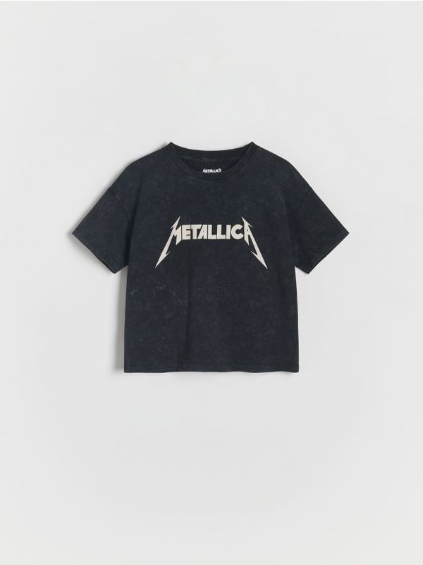 Reserved Reserved - BOYS` T-SHIRT - tamnosivo
