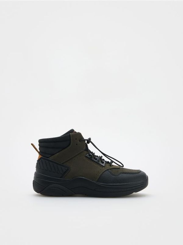 Reserved Reserved - BOYS` TREKKING SHOES - zelena
