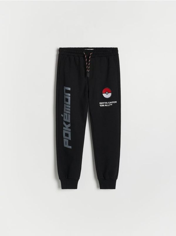 Reserved Reserved - BOYS` TROUSERS - crno