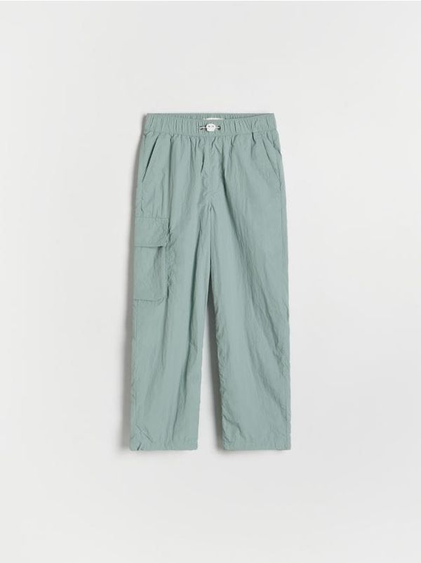 Reserved Reserved - BOYS` TROUSERS - svjetlozeleno