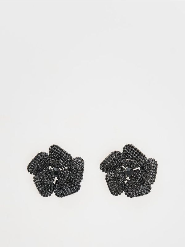Reserved Reserved - EARRINGS - boja antracita