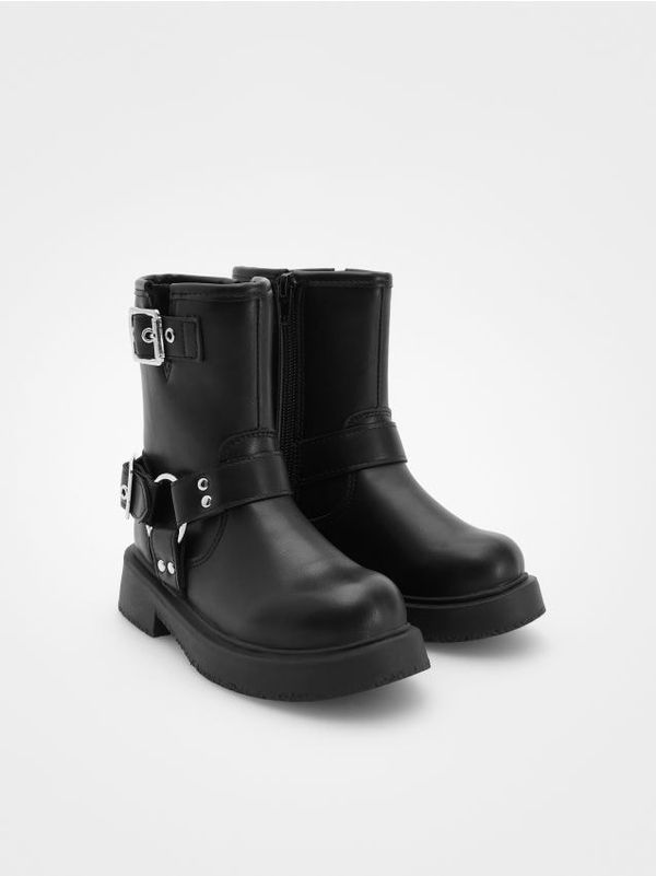 Reserved Reserved - GIRLS` ANKLE BOOTS - crno