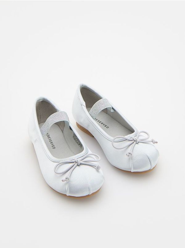 Reserved Reserved - GIRLS` BALLERINAS - light grey