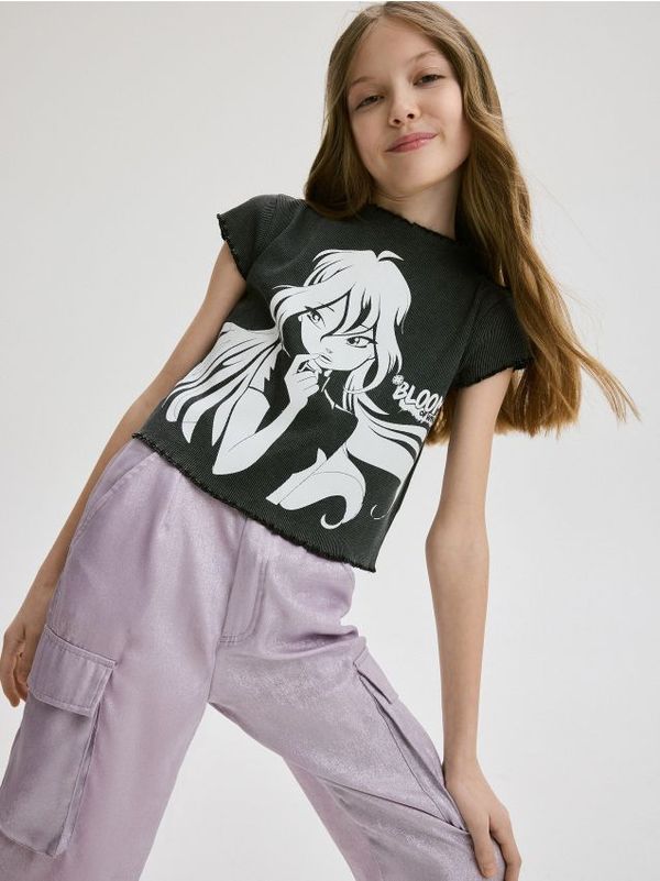 Reserved Reserved - GIRLS` BLOUSE - crno