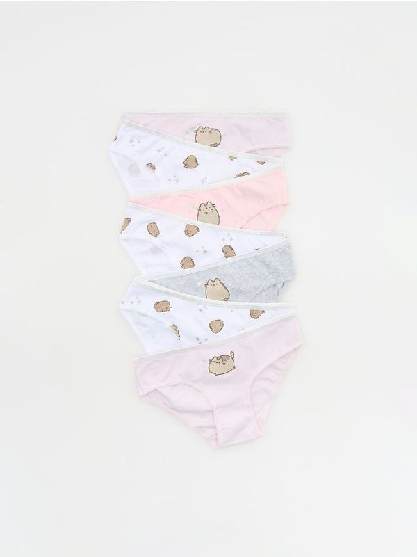 Reserved Reserved - GIRLS` BRIEFS MULTI - pastelnoružičasto
