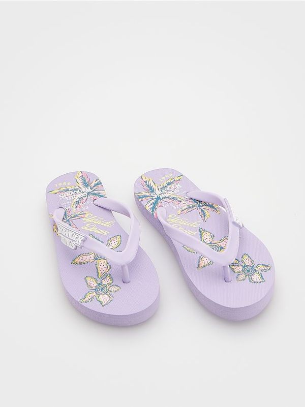 Reserved Reserved - GIRLS` FLIP-FLOPS - ljubičasto