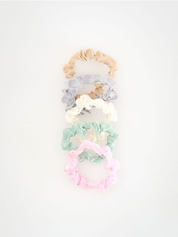 Reserved Reserved - GIRLS` HAIR ELASTICS - bež