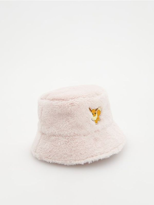 Reserved Reserved - GIRLS` HAT - pastelnoružičasto