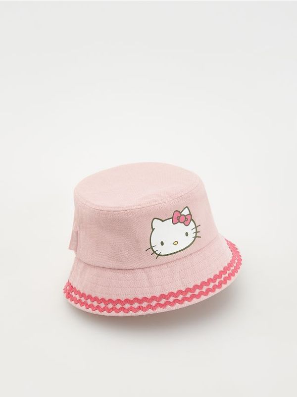 Reserved Reserved - GIRLS` HAT - pastelnoružičasto