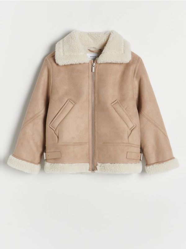 Reserved Reserved - GIRLS` OUTER JACKET - bež