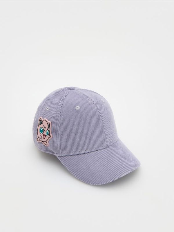 Reserved Reserved - GIRLS` PEAKED CAP - boja lavande