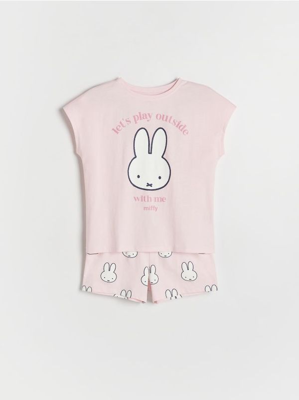 Reserved Reserved - GIRLS` PYJAMA - pastelnoružičasto
