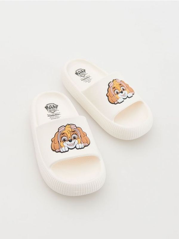 Reserved Reserved - GIRLS` STRAPPY SANDALS - krem