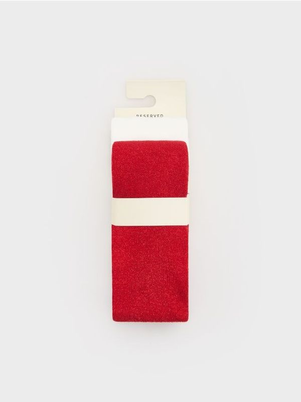 Reserved Reserved - GIRLS` TIGHTS MULTI - crvena