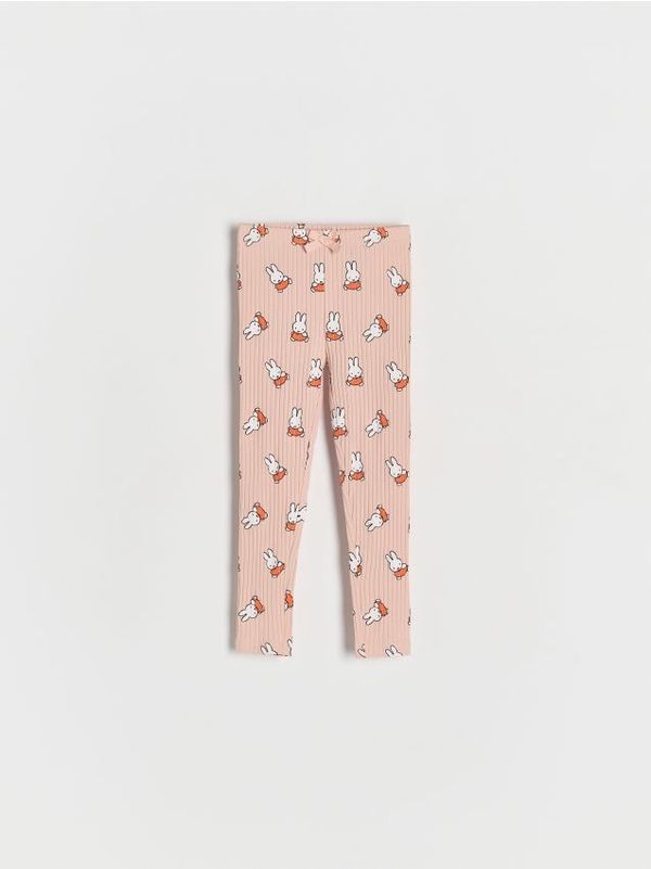 Reserved Reserved - GIRLS` TROUSERS - pastelnoružičasto