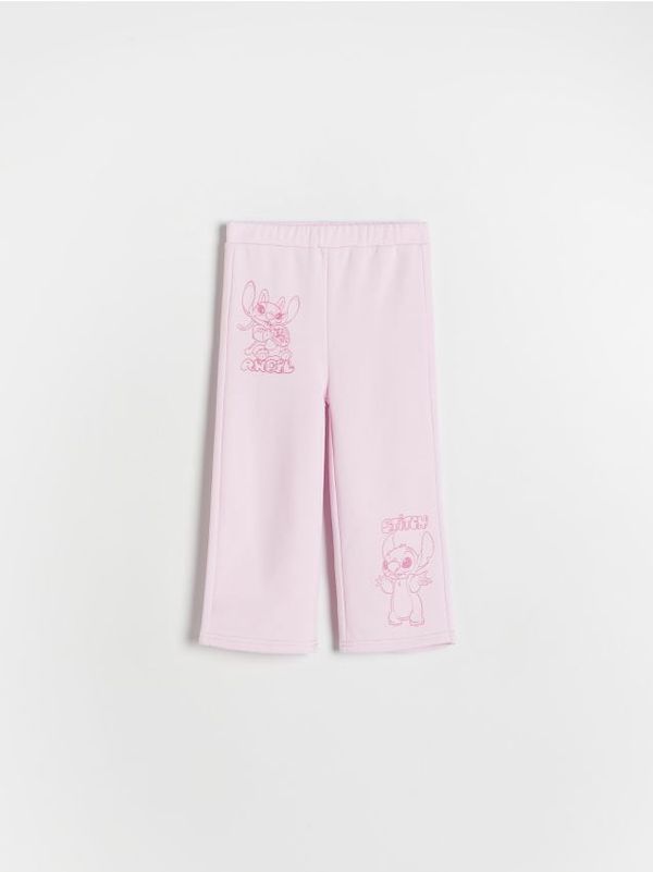 Reserved Reserved - GIRLS` TROUSERS - pastelnoružičasto
