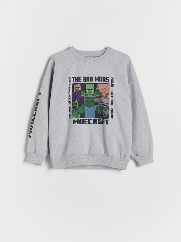 Reserved Reserved - Gornji dio trenirke Minecraft - light grey