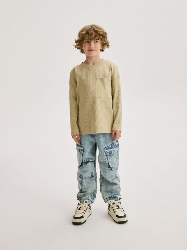 Reserved Reserved - Jogger traperice - plava