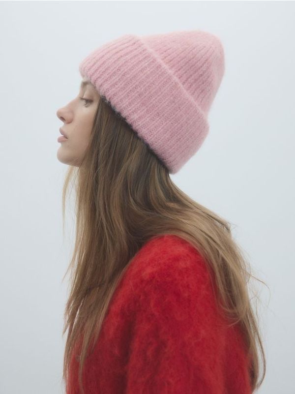 Reserved Reserved - Kapa beanie - ružičasta