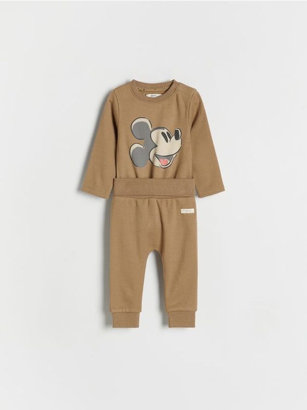 Reserved Reserved - Komplet Mickey Mouse - zlatnosmeđe