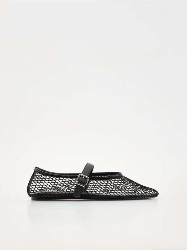 Reserved Reserved - LADIES` BALLERINAS - crno