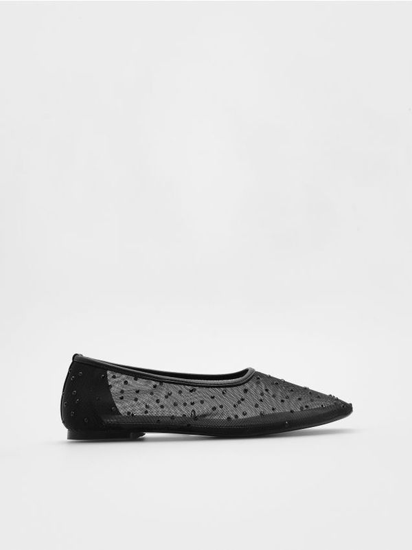 Reserved Reserved - LADIES` BALLERINAS - crno