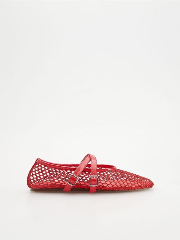 Reserved Reserved - LADIES` BALLERINAS - crvena