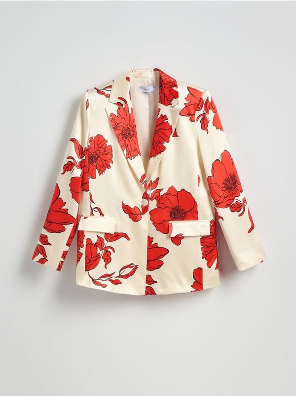 Reserved Reserved - LADIES` BLAZER - šaren