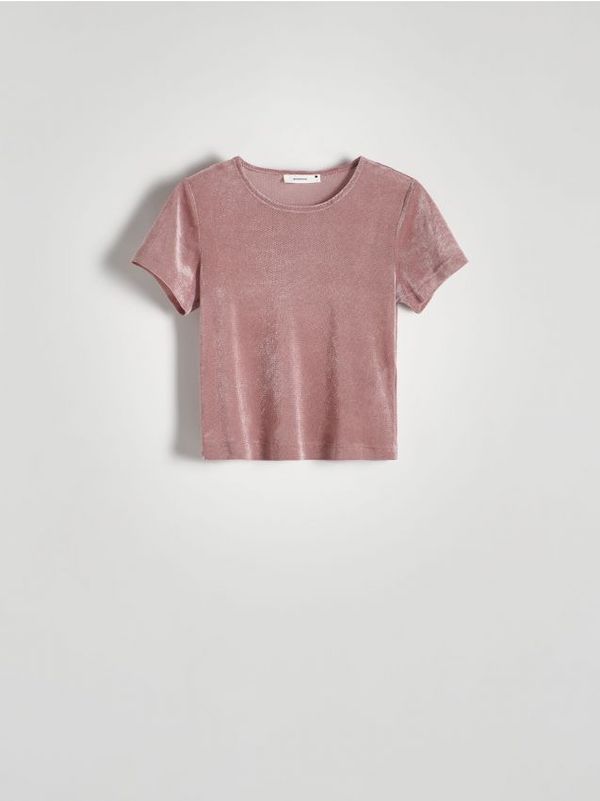 Reserved Reserved - LADIES` BLOUSE - ružičasta
