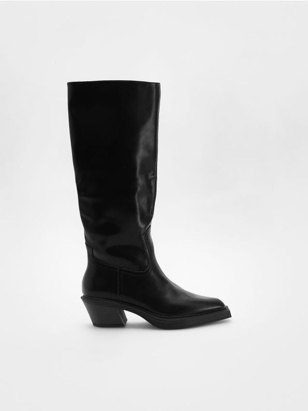 Reserved Reserved - LADIES` BOOTS - crno
