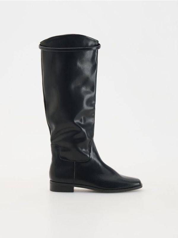 Reserved Reserved - LADIES` BOOTS - crno
