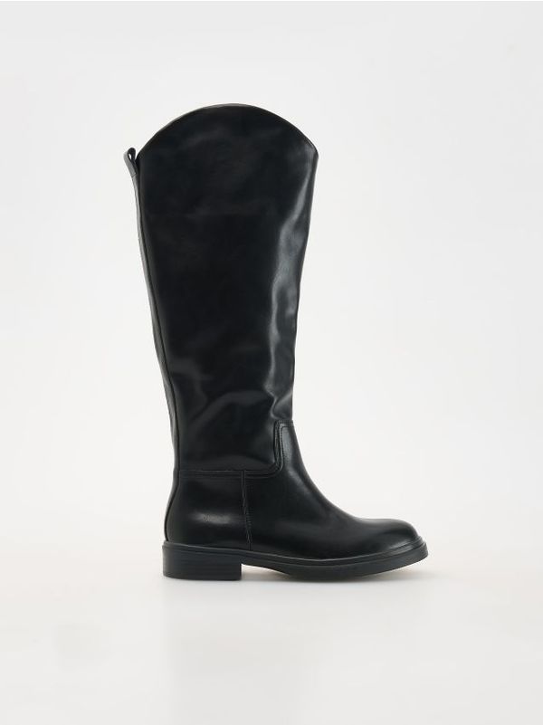 Reserved Reserved - LADIES` BOOTS - crno