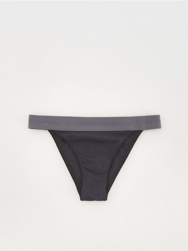 Reserved Reserved - LADIES` BRIEFS - boja antracita