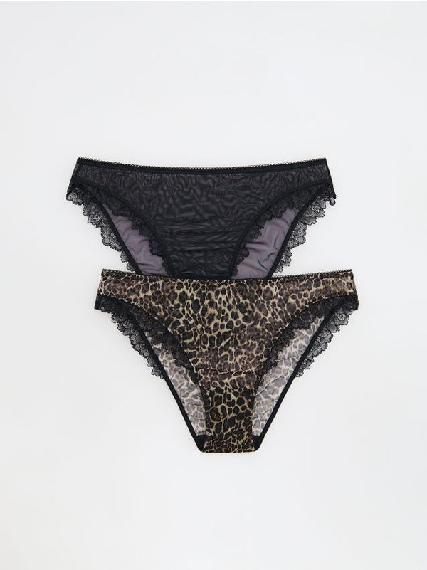 Reserved Reserved - LADIES` BRIEFS MULTI - smeđi