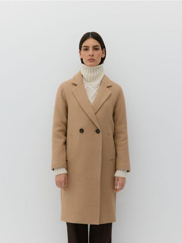 Reserved Reserved - LADIES` COAT - bež