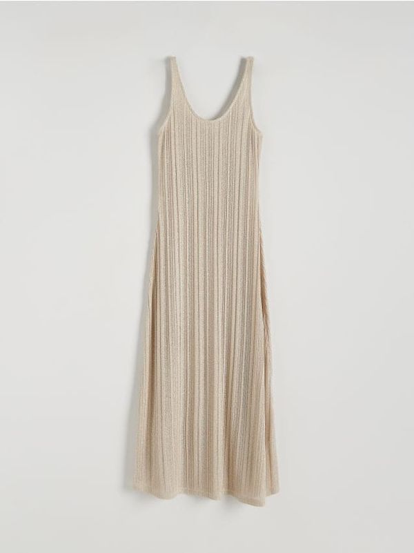 Reserved Reserved - LADIES` DRESS - bež