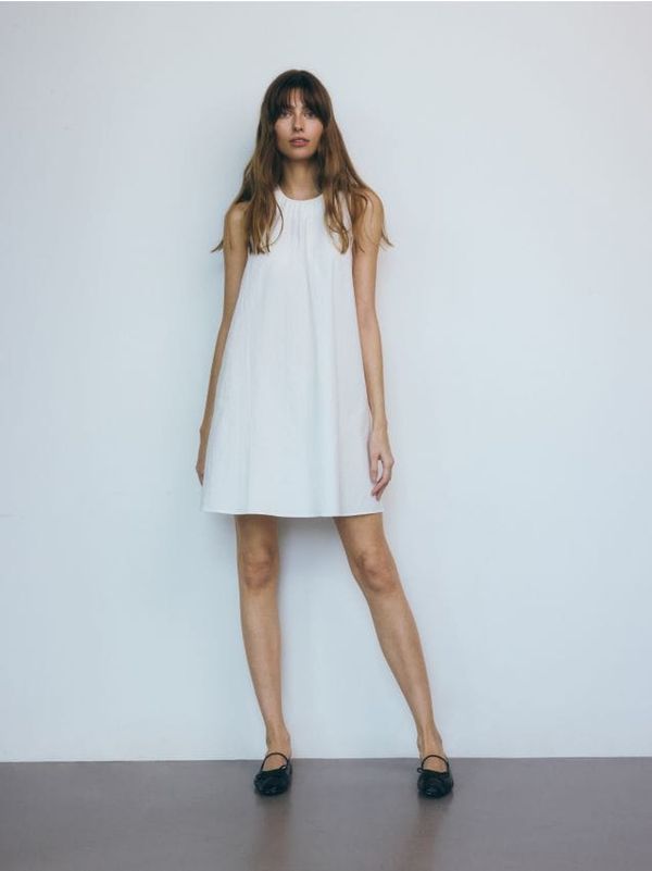 Reserved Reserved - LADIES` DRESS - bijela