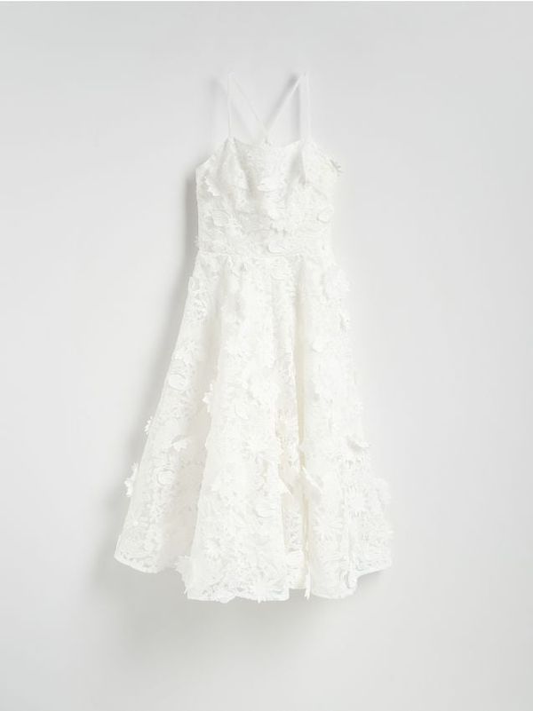 Reserved Reserved - LADIES` DRESS - bijela