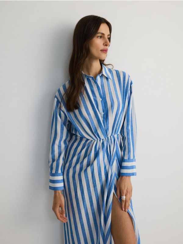 Reserved Reserved - LADIES` DRESS - bljedoplavo
