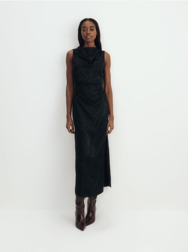 Reserved Reserved - LADIES` DRESS - crno