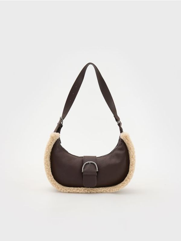 Reserved Reserved - LADIES` HANDBAG - smeđi