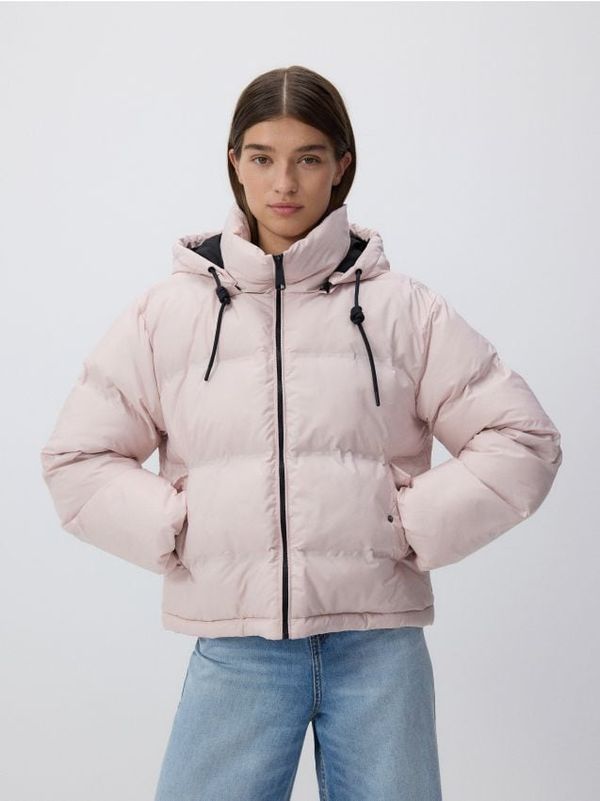 Reserved Reserved - LADIES` OUTER JACKET - pastelnoružičasto
