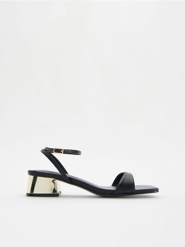 Reserved Reserved - LADIES` SANDALS - crno