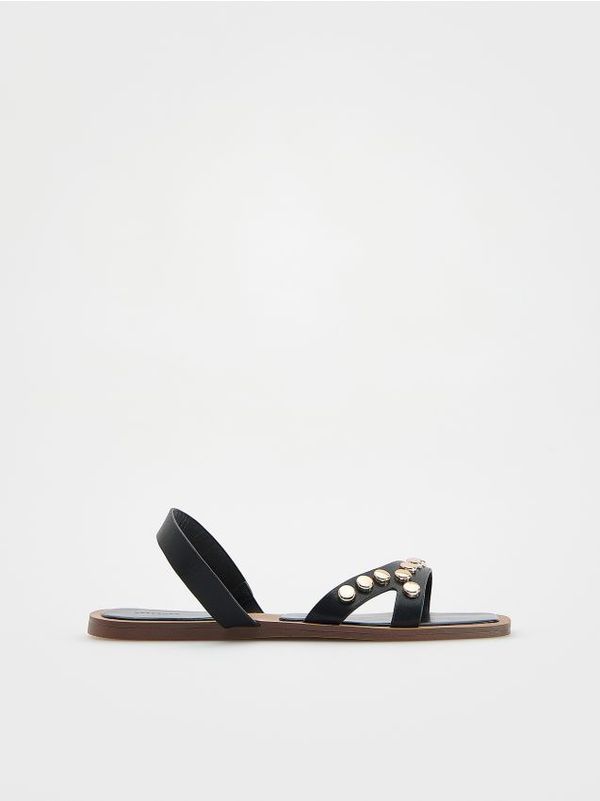 Reserved Reserved - LADIES` SANDALS - crno