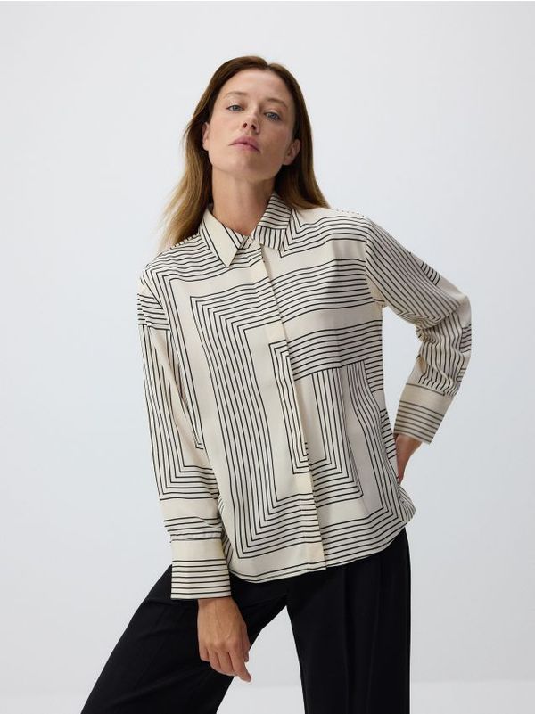 Reserved Reserved - LADIES` SHIRT - šaren