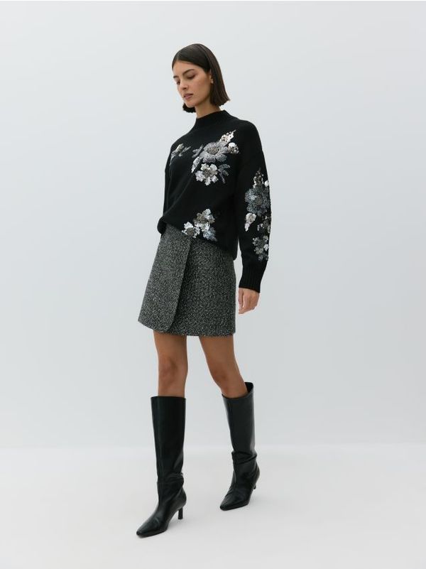 Reserved Reserved - LADIES` SKIRT - šaren