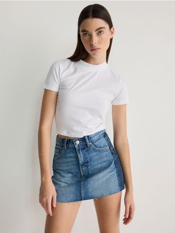 Reserved Reserved - LADIES` SKIRT - tirkiz
