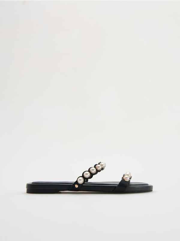 Reserved Reserved - LADIES` SLIDES - crno