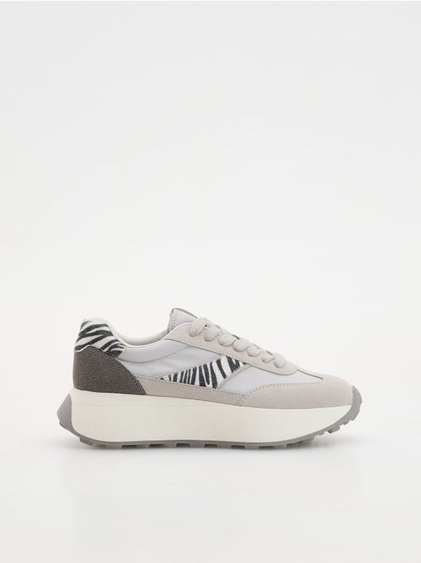 Reserved Reserved - LADIES` SNEAKERS - šaren