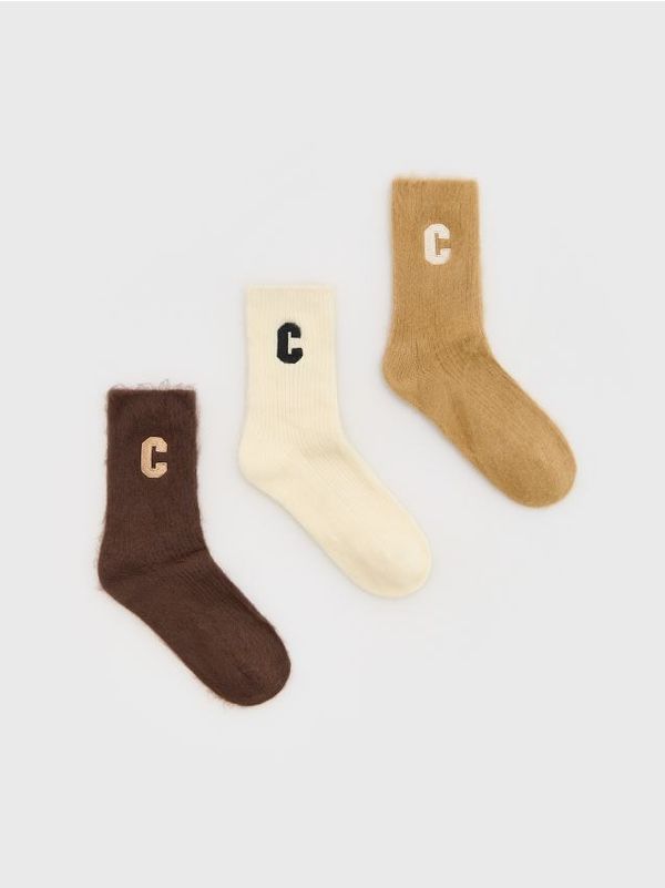 Reserved Reserved - LADIES` SOCKS - bež